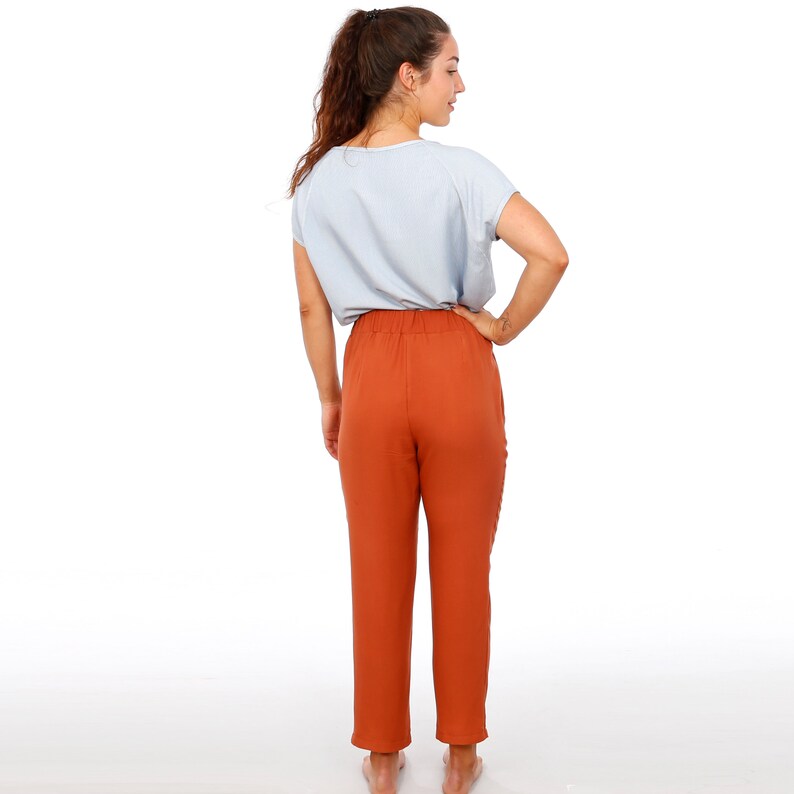 Madame HANNA Pantalon décontracté à taille élastique image 5