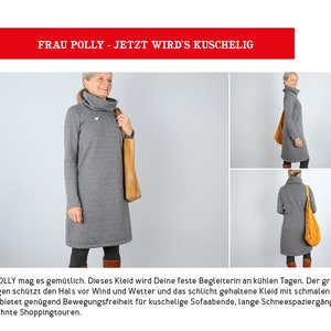 Sweat dress with turtleneck FRAU POLLY e-book image 2