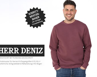 HERR DENIZ • Sweater, PAPIERSCHNITT