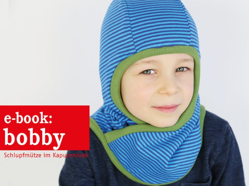 Schlupfmütze mit Kapuzenlook BOBBY e-book Bild 2