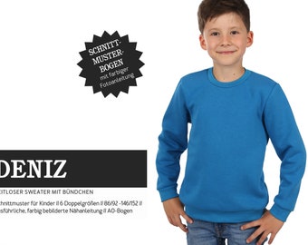 DENNIZ • Sweater, PAPIERSCHNITT