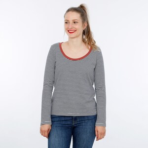 Basic shirt with round neck FRAU ANICA e-book image 8