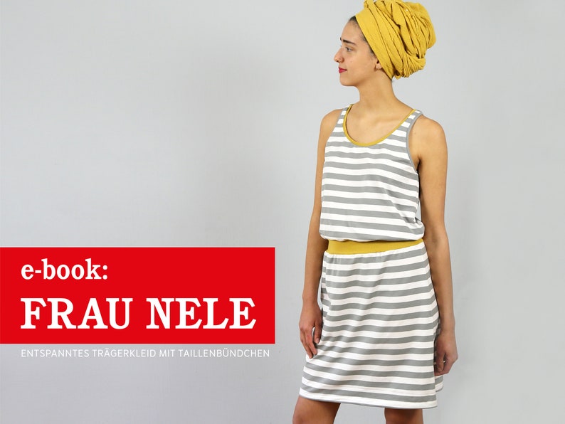 Strap dress with waistband FRAU NELE e-book image 1