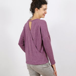 Casual sweater in wrap look FRAU VEGA e-book image 6