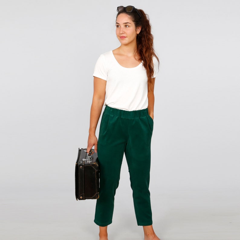 Madame HANNA Pantalon décontracté à taille élastique image 8