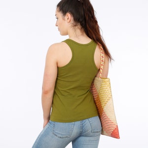 Women's top with Racerback FRAU HENNIE paper cut image 8