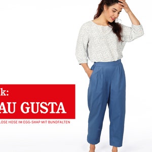 Pants in egg-shape FRAU GUSTA e-book