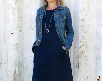 Robe sweat-shirt MRS. FANNIE | Patron papier