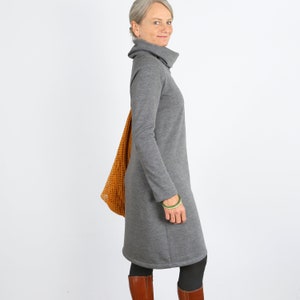 Sweat dress with turtleneck FRAU POLLY e-book image 5