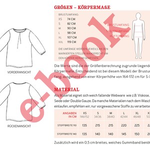 Oversized blouse with inverted pleats FRAU SUKI e-book image 2