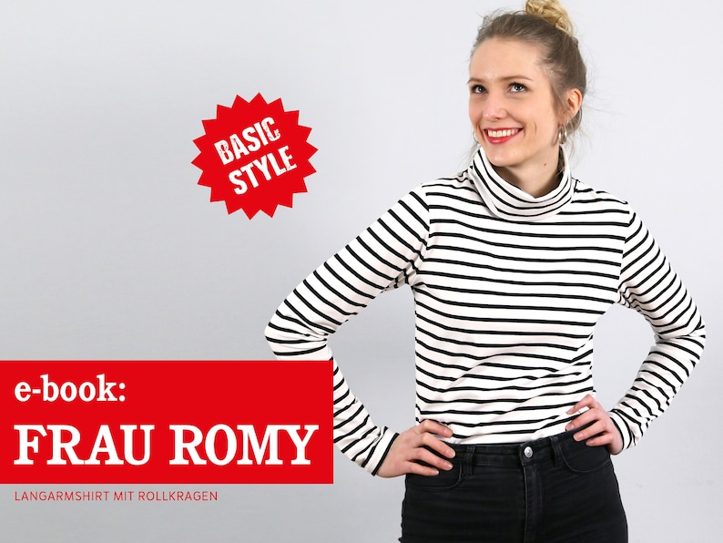 Langarmshirt mit Rollkragen FRAU ROMY e-book Bild 1