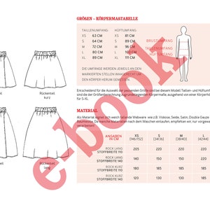 Wrap-look skirt FRAU GINA e-book image 2