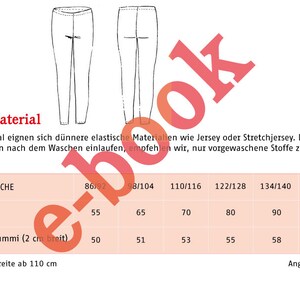 Comfortable girls' leggings, RIEKE, e-book image 3