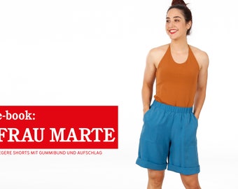 Shorts mit Aufschlag FRAU MARTE e-book