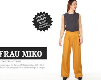 Palazzo trousers • MRS MIKO, paper cut