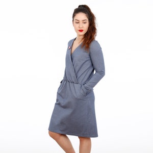 Jersey dress in wrap look FRAU VILMA e-book image 9