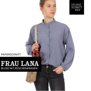 FRAU LANA blouse | Paper pattern