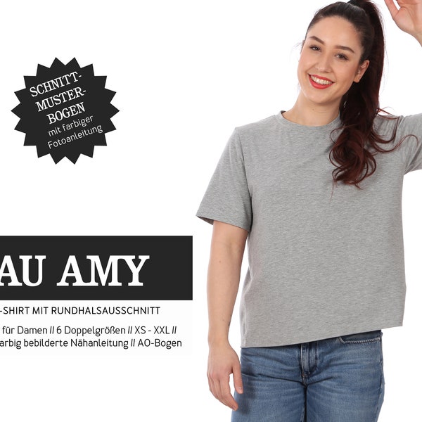 Shirt FRAU AMY Papierschnittmuster