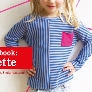 Batwing shirt with pattern change JETTE e-book image 1