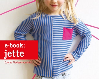 Batwing shirt with pattern change JETTE e-book