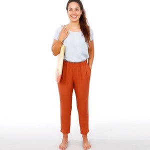 Madame HANNA Pantalon décontracté à taille élastique image 4