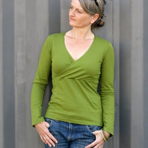 Shirt with wrap look FRAU LIESE e-book sewing pattern Studio Schnittreif image 7