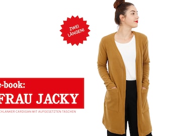 Cardigan mit aufgesetzten Taschen FRAU JACKY e-book