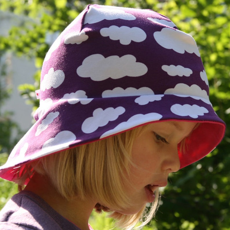 Cosy sun hat made of jersey LILLI e-book image 6