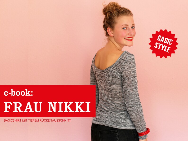 Basicshirt mit schönem Rücken FRAU NIKKI e-book Bild 1