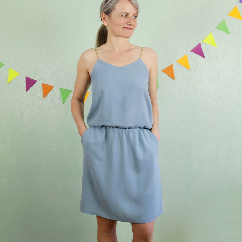 Summer dress with spaghetti straps SOFIE e-book image 10