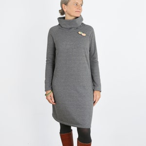 Sweat dress with turtleneck FRAU POLLY e-book image 6