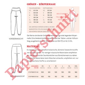 Ankle-free sweatpants WOMAN NELLI paper cut image 2