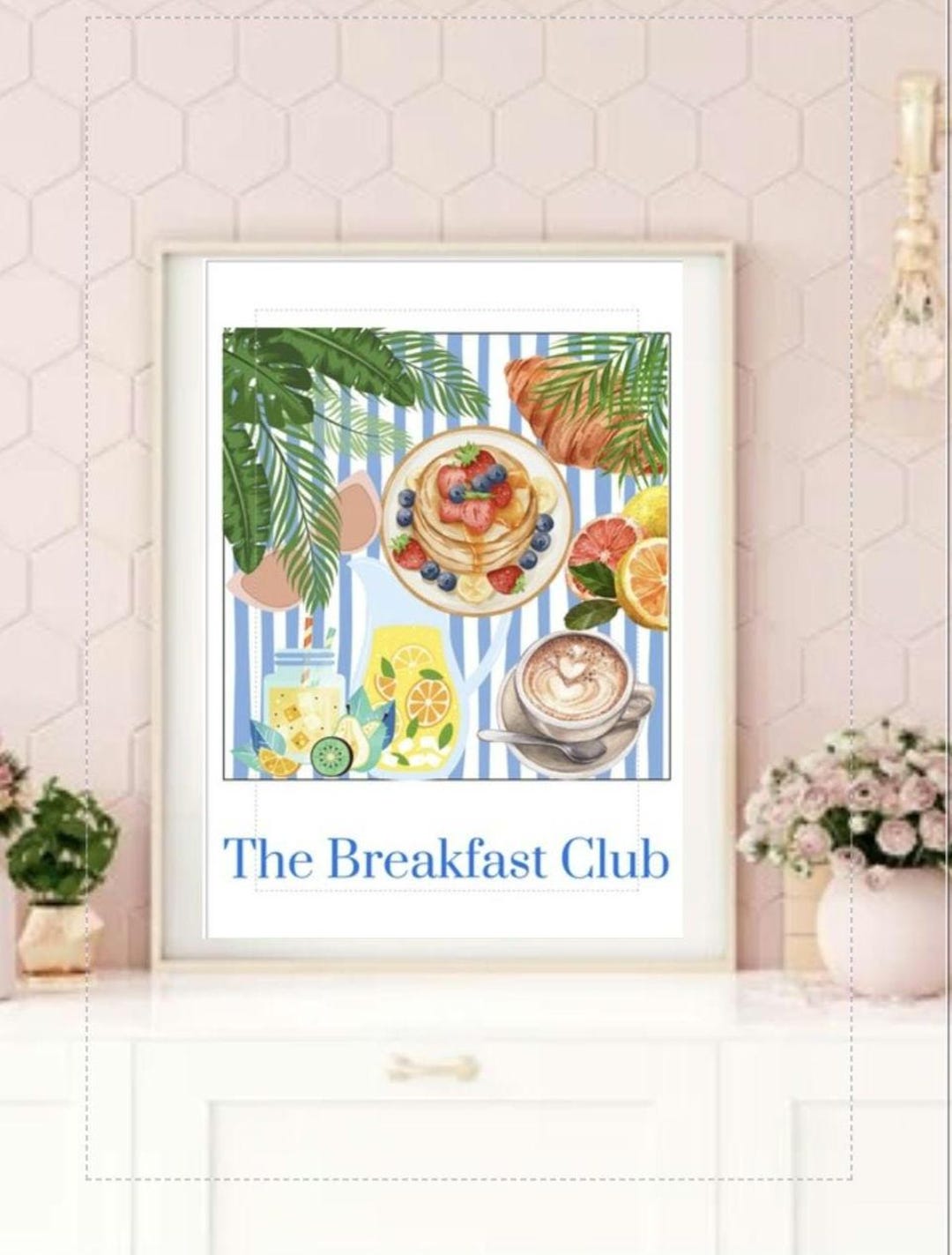 Breakfast Print Customisable Breakfast Print - Etsy