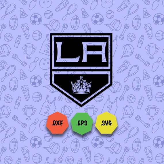 50 Off Los Angeles Kings Emblem Silhouette Cutting Files Etsy