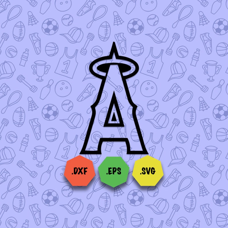 Free Free Angels Baseball Svg 70 SVG PNG EPS DXF File