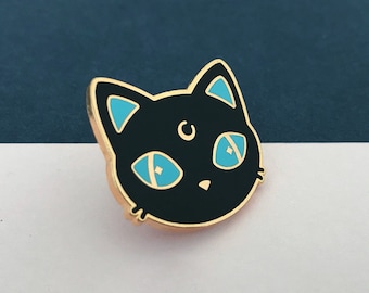 Moon Cat Pins / Enamel Pin / Luna  / Magic / kawaii