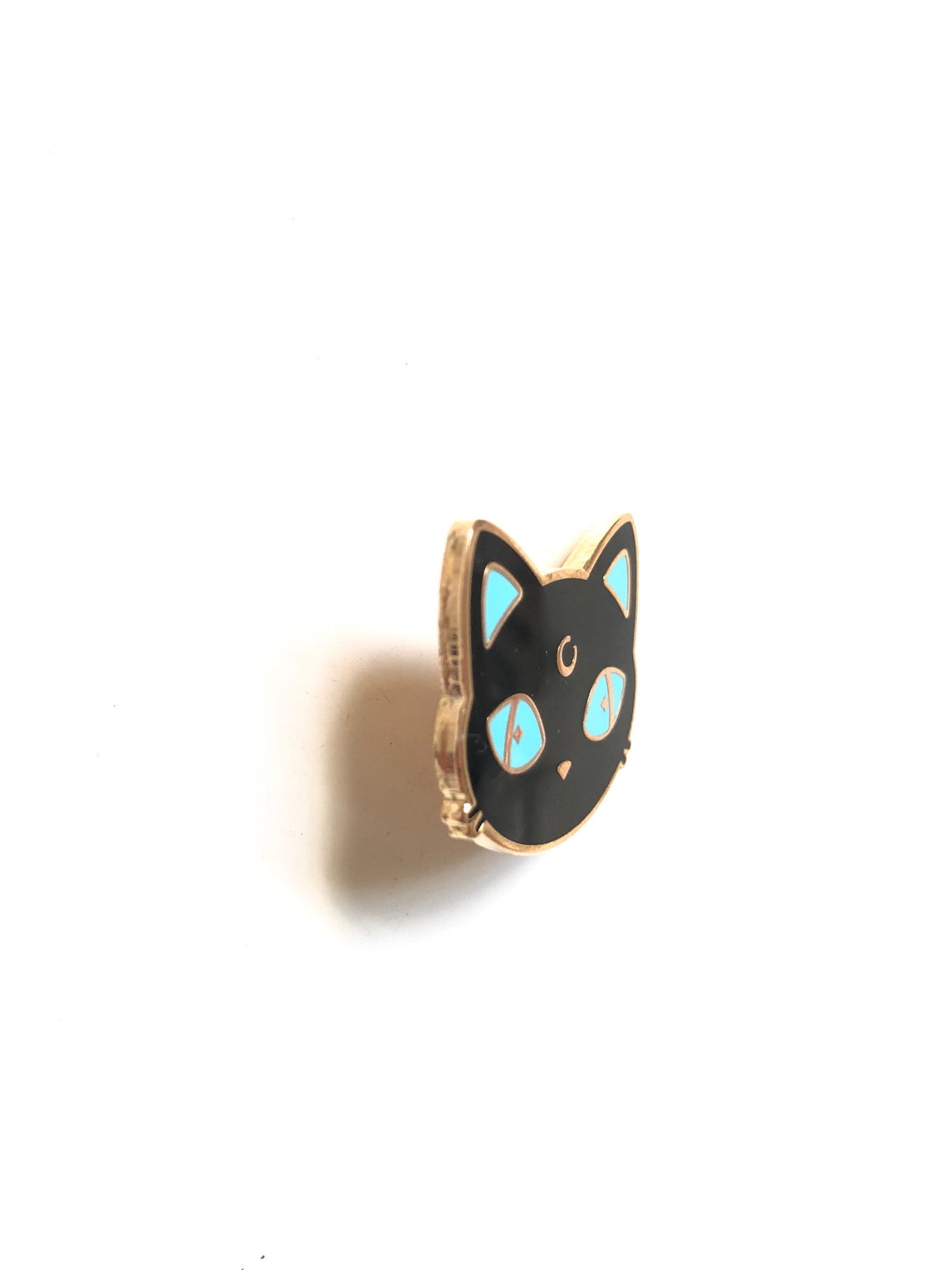 Magic Cat Pin Moon Cat Pins / Enamel Pin / Luna / Magic / Kawaii - Etsy