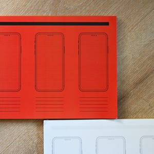 Wireframe Sketch Notebook UX UI / Web Designer / Graphic Design accessories