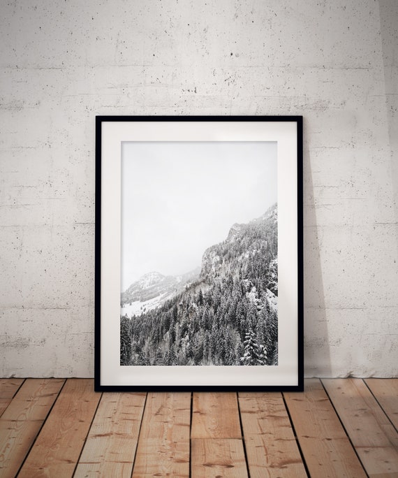 Scandinavian Road Tower Landscape Poster Motivation Nordic Print Home Decor
