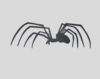 Archivo de bordado de araña para máquinas de bordar 10 tamaños pes dst pcs exp xxx shv jef+ hus vip ofm