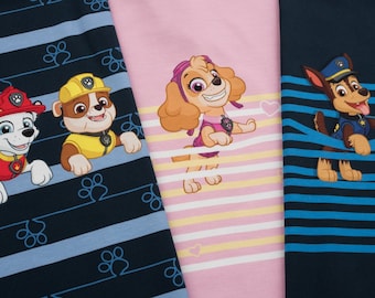 Original Jersey Tela Paw Patrol Panel Chase Escombros Marshall Skye Las 3 Imágenes