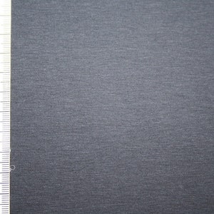 Jersey Stoff dunkel grau uni jerseystoff Bild 2