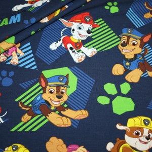 Original PAW Patrol jersey fabric