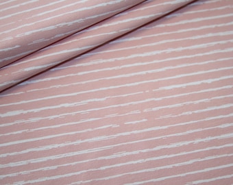 Jersey fabric jersey fabric stripes pink