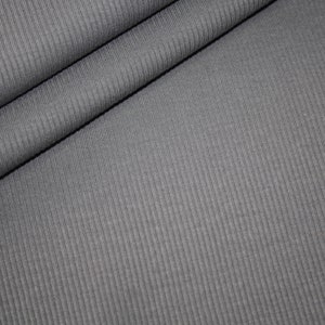 Ribbed Jersey Fabric grey