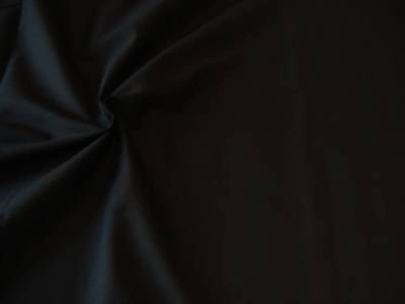 Tissu Jersey noir uni jersey tissu image 2