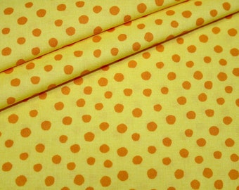 Tissu de tissu Westfalen tissu tissu jaune points tissu
