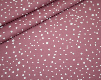 Jersey Tissu Jersey Tissu Happy Dots rose