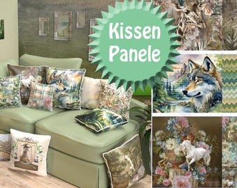 Stenzo Panel - Canvas Kissen - Holland Glory Stenzo Panel - Canvas Kissen - Holland Glory