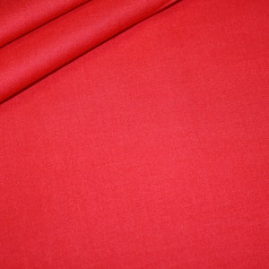 Jersey Stoff rot uni jerseystoff Bild 1